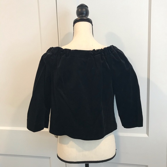 Trina Turk Velvet Jacket / Capelet - Picture 4 of 8